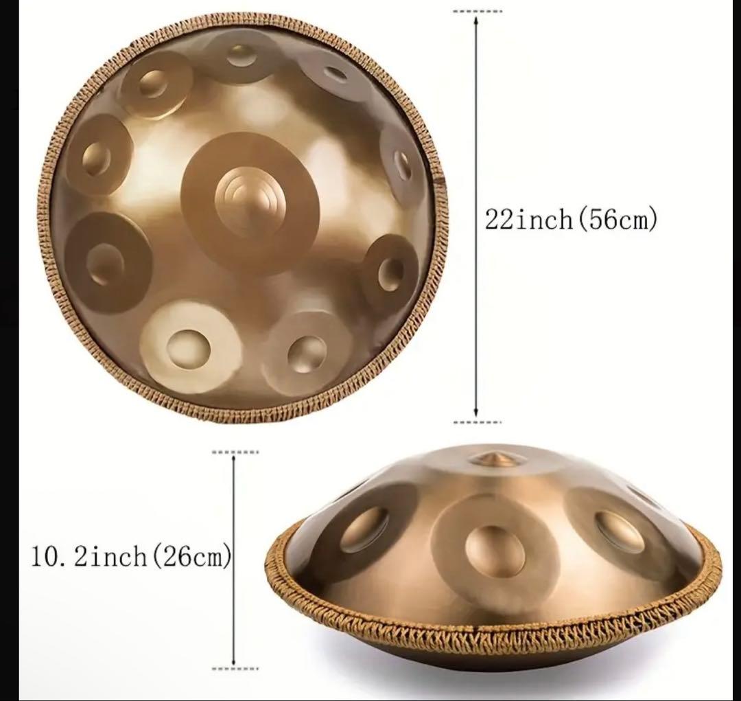 10ノート ハンドパン スティールパン　スチールドラム　ハンドドラム