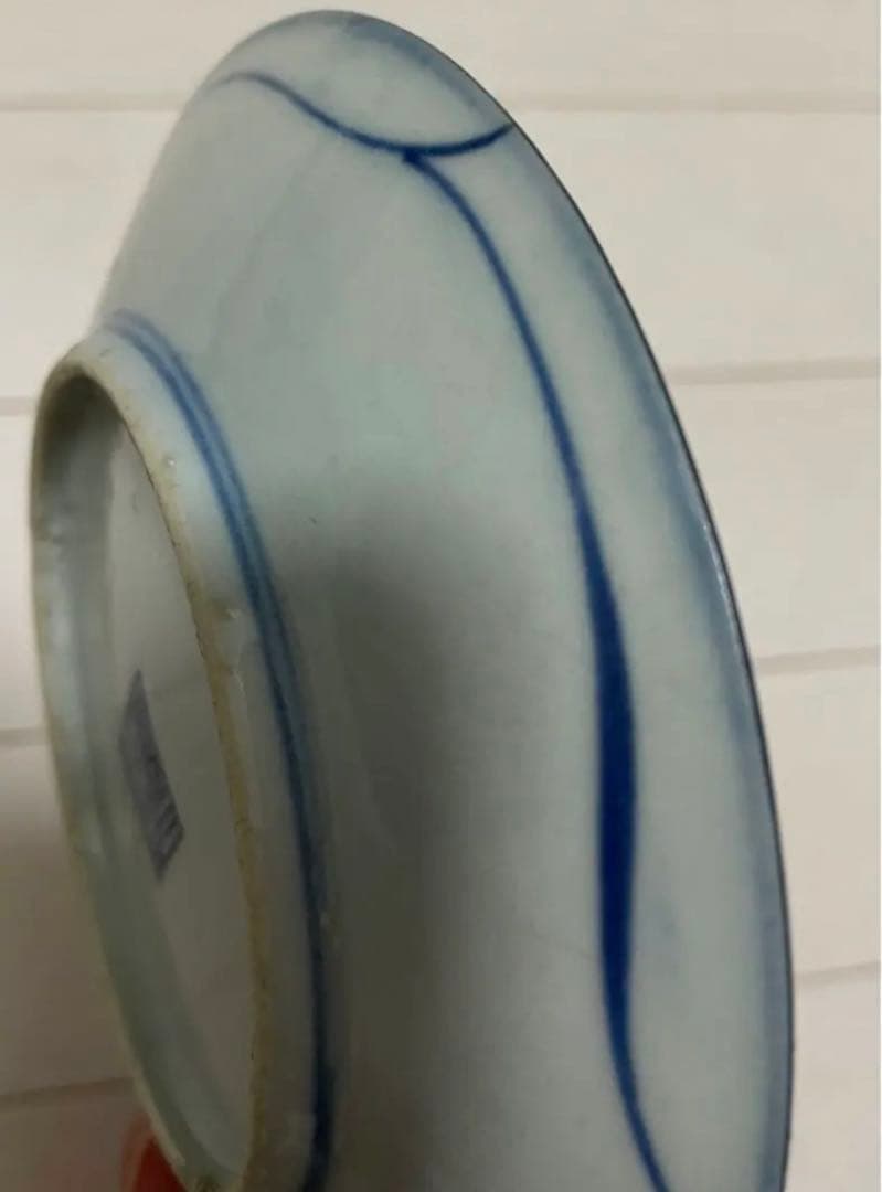 清時代 骨董品 染付皿 大清道光年製 中国 陶芸古美術。