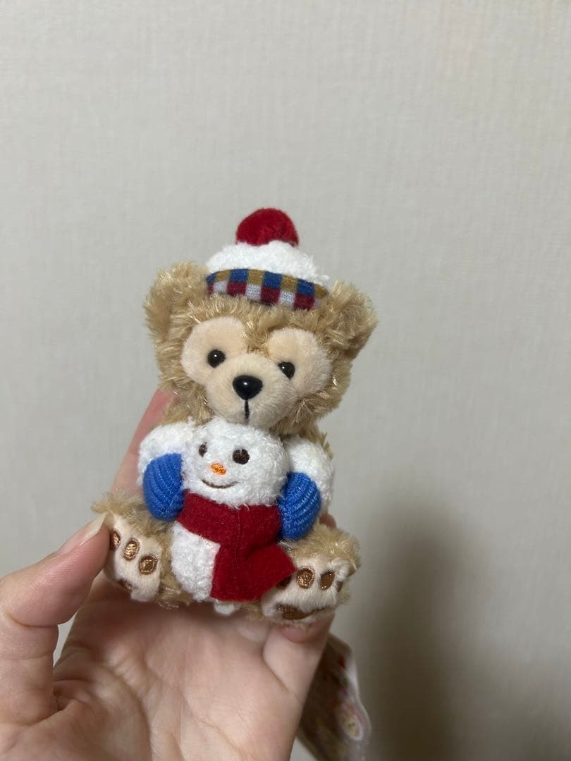 【極希少・当時物Today付】ダッフィー ぬいぐるみバッジ 3体＋缶＋Today