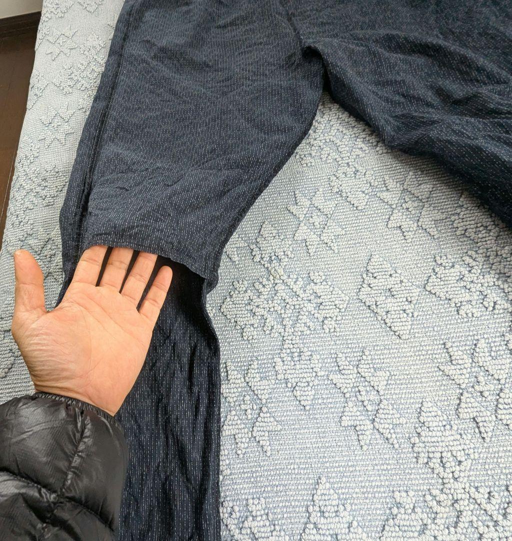 ダ*イ様 【うなぎの寝床×宮田織物】はんてん＆もんぺ2本 3点セット（訳あり・リ