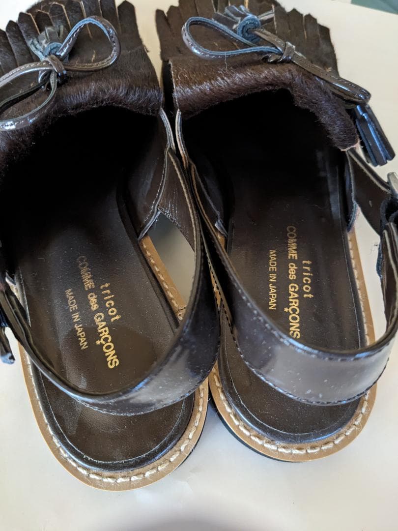 tricot COMMEdesGARCONS コムデギャルソンCDG サンダル