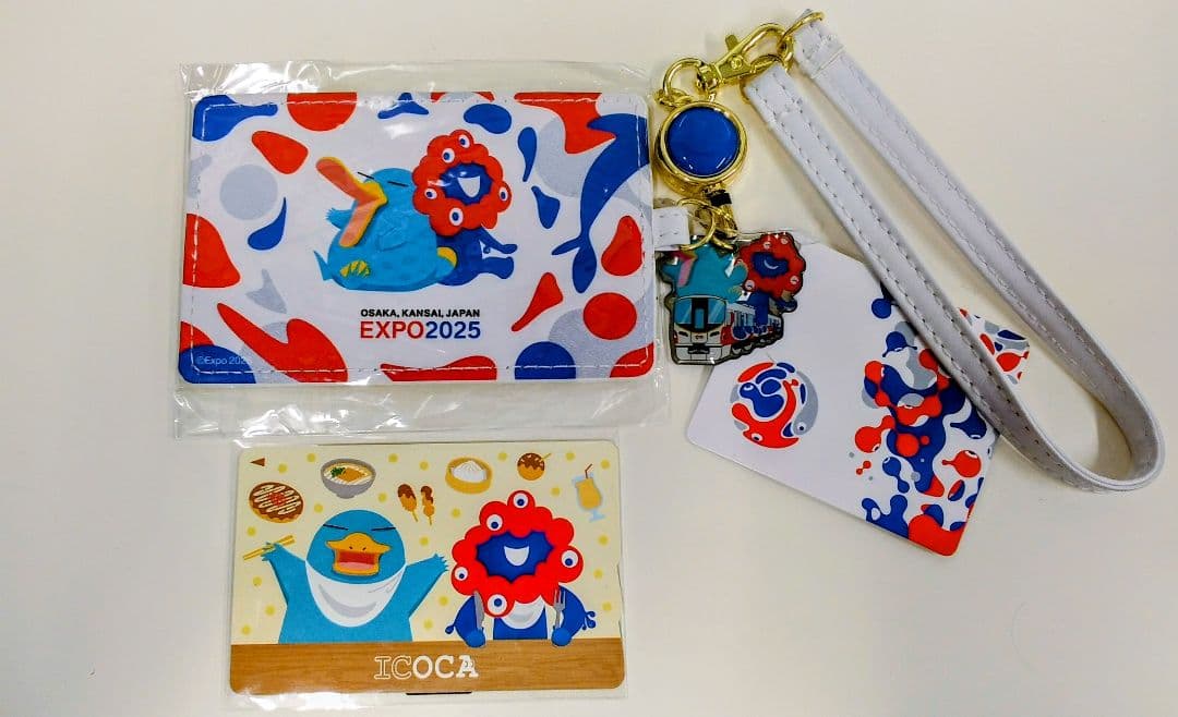 EXPO2025 ICOCAカードとカードケースセット ミャクミャク