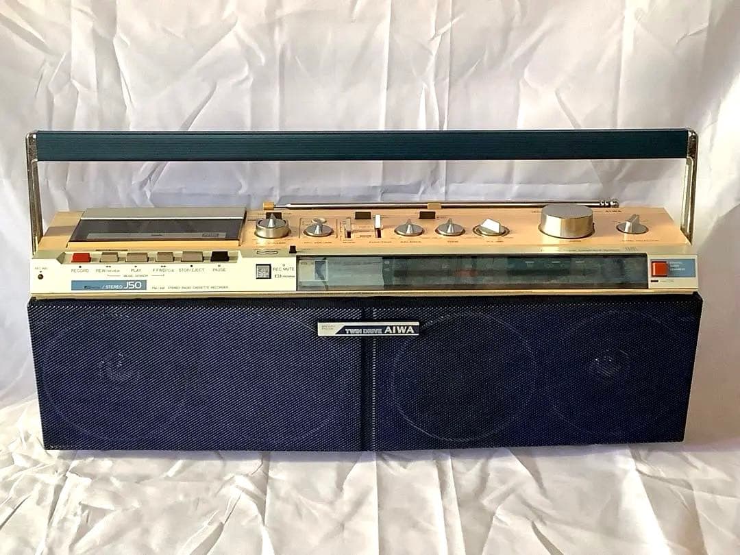 【ジャンク】AIWA CS-J50ラジカセ