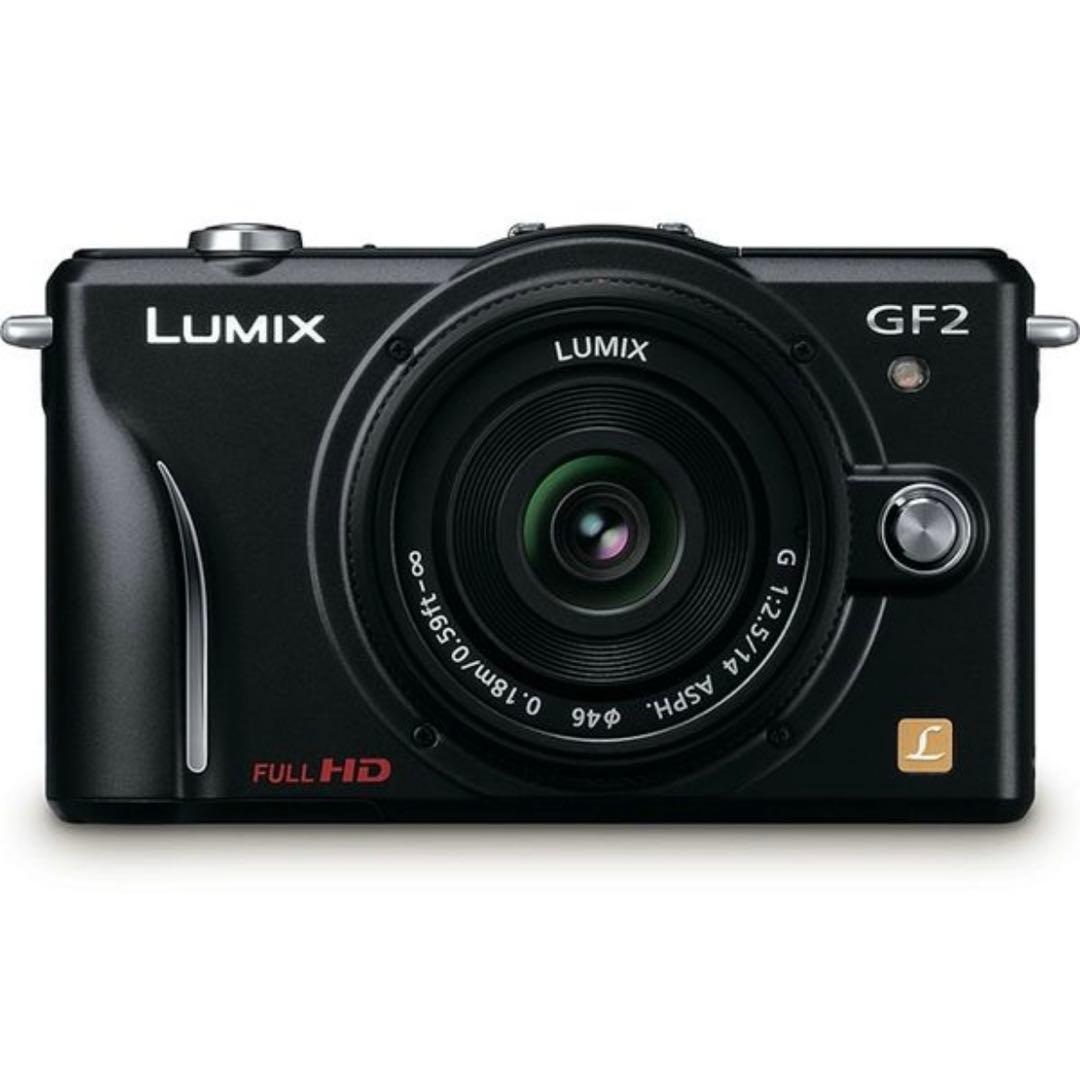 Panasonic LUMIX GF2 デジタルカメラ 望遠レンズほか付属品完備