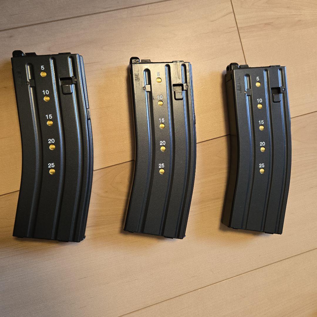 東京マルイ 89式　M4 MWS　ガスブローバック　マガジン　3本