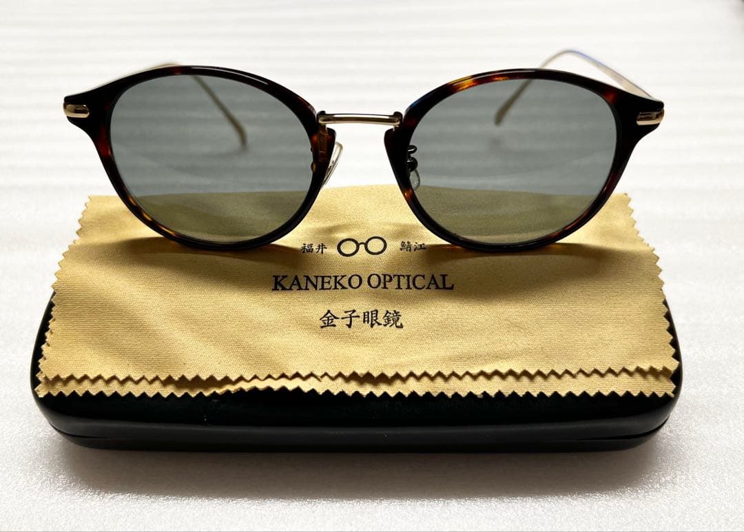 金子眼鏡 Lazy red by Kaneko optical UV