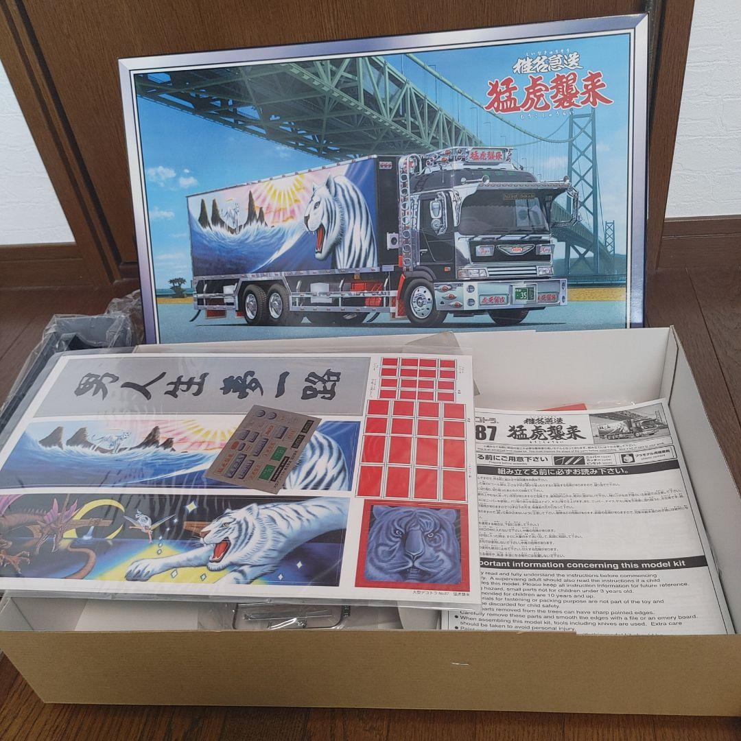 ま*ー様 1/32スケール デコトラプラモデル　猛虎襲来