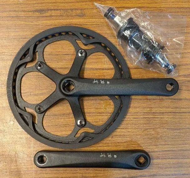 Brompton 純正 クランクセット ボトムブラケット付き