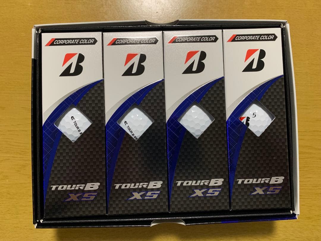 ま*め様 【現行・新品】ブリヂストン TOUR B XS 3ダース