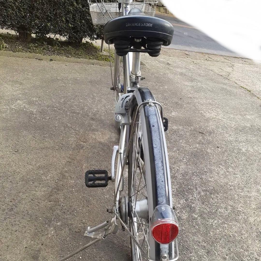 【引取り限定】ブリヂストン　アルベルト　自転車　27　スペアキー2つ　説明書
