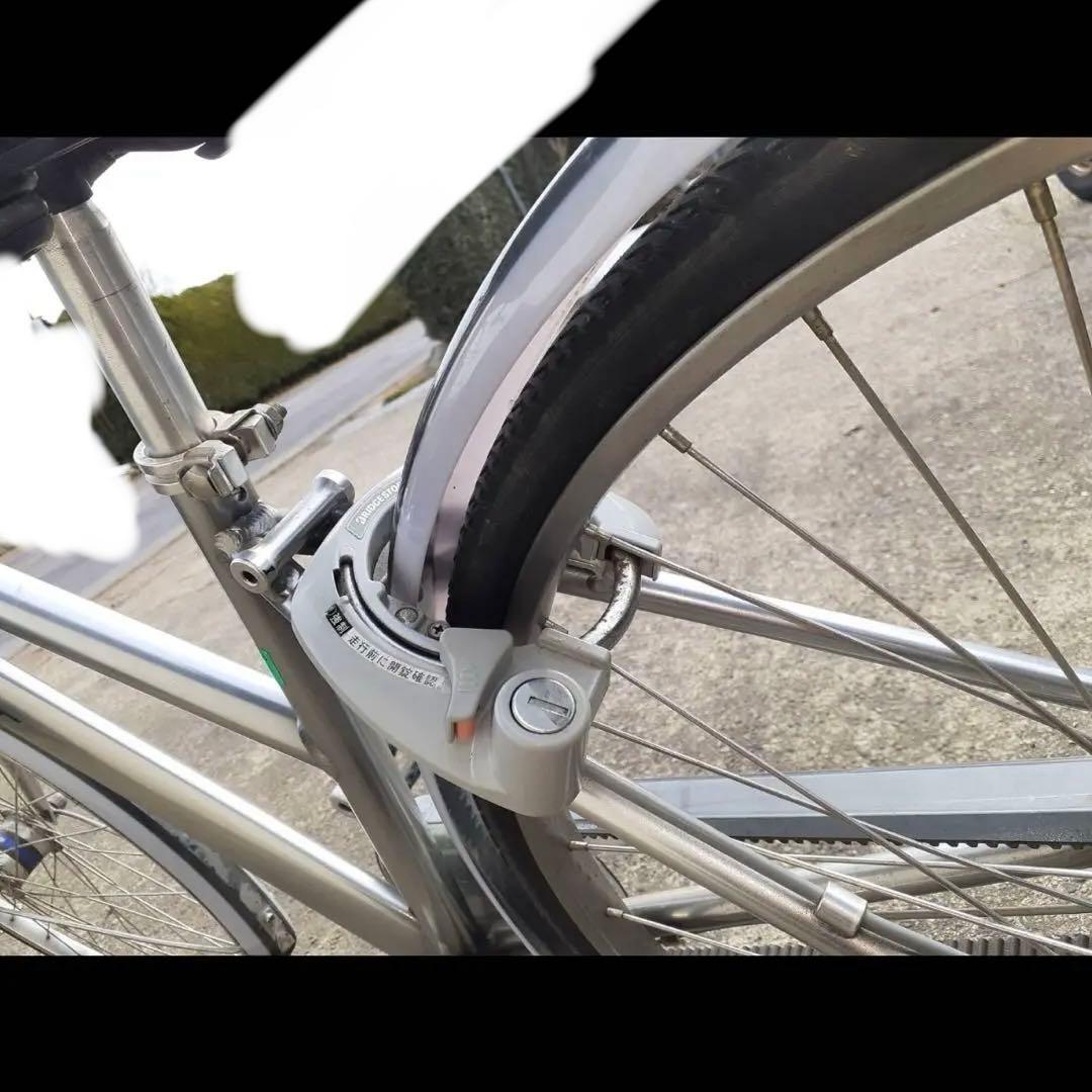 【引取り限定】ブリヂストン　アルベルト　自転車　27　スペアキー2つ　説明書