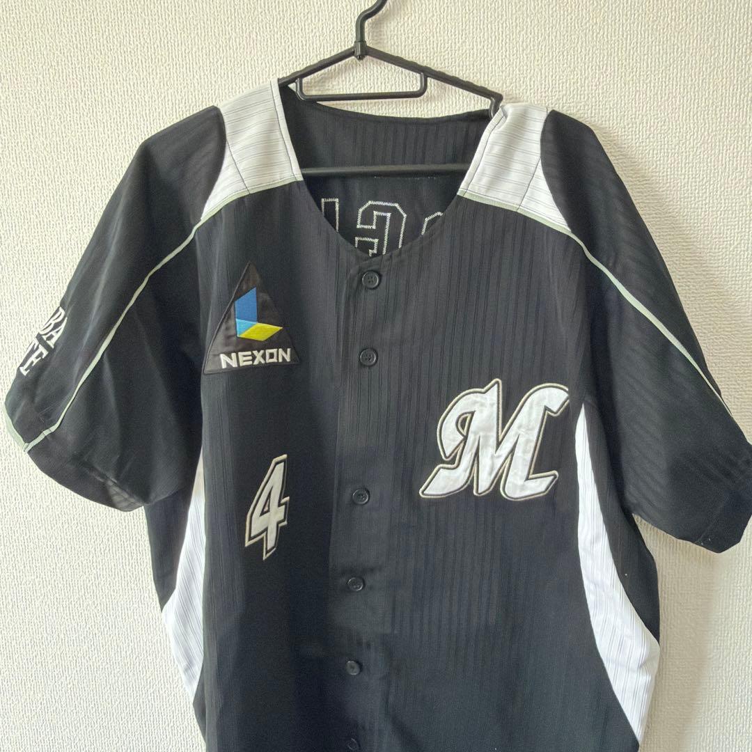 千葉ロッテ荻野貴司ユニフォームL