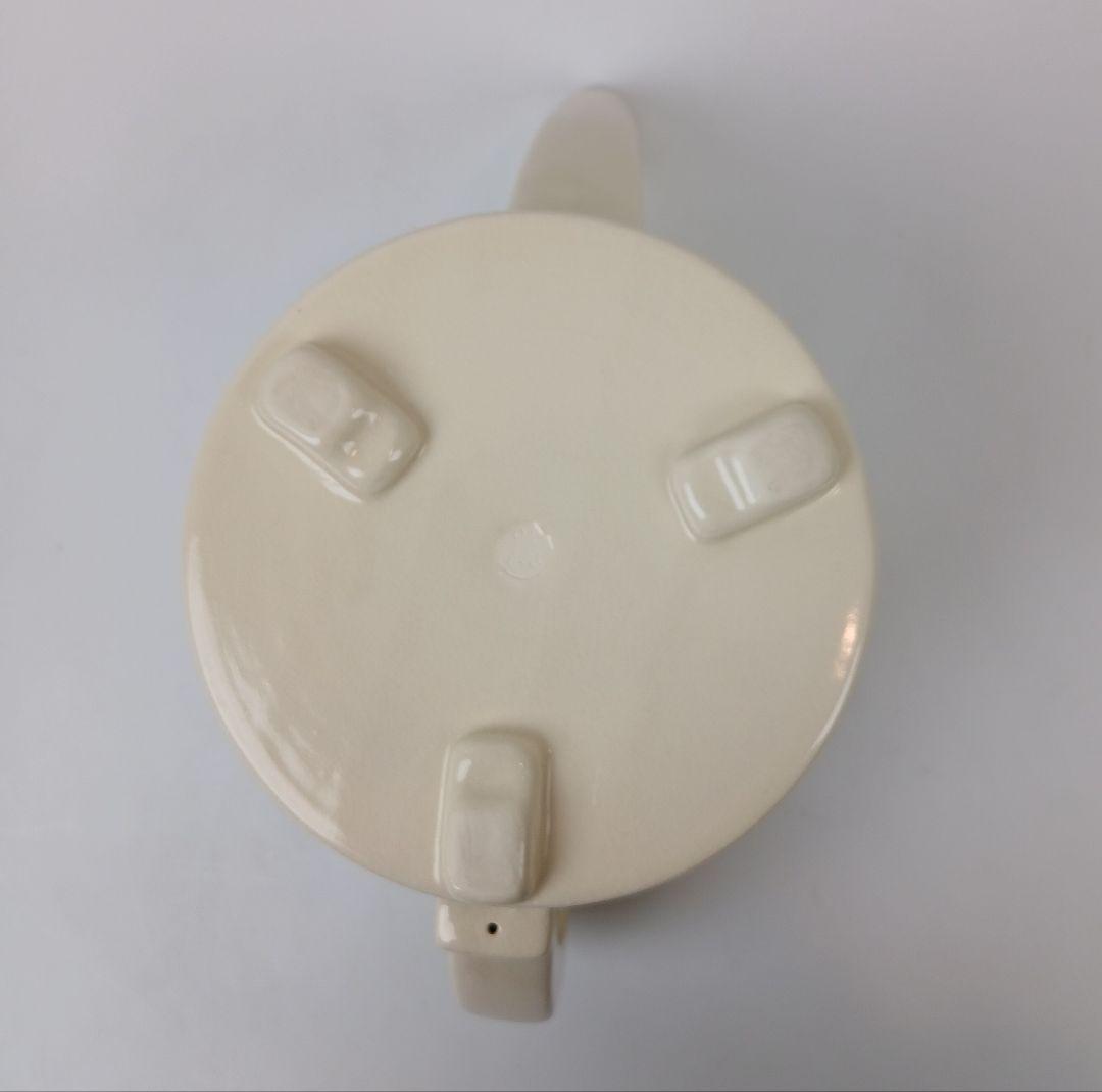 【美品】片口水次 茶道具 京焼 渦絵 山川巌 陶器製