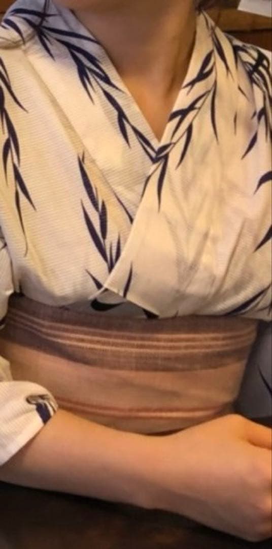 麻100% 日本製浴衣帯