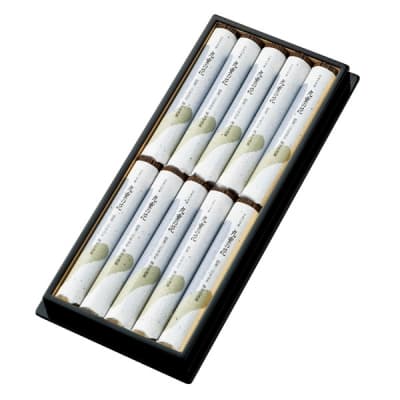 ご進物線香　堺　梅栄堂　九重の花 短寸大把10把入平箱塗箱　新品　送料無料