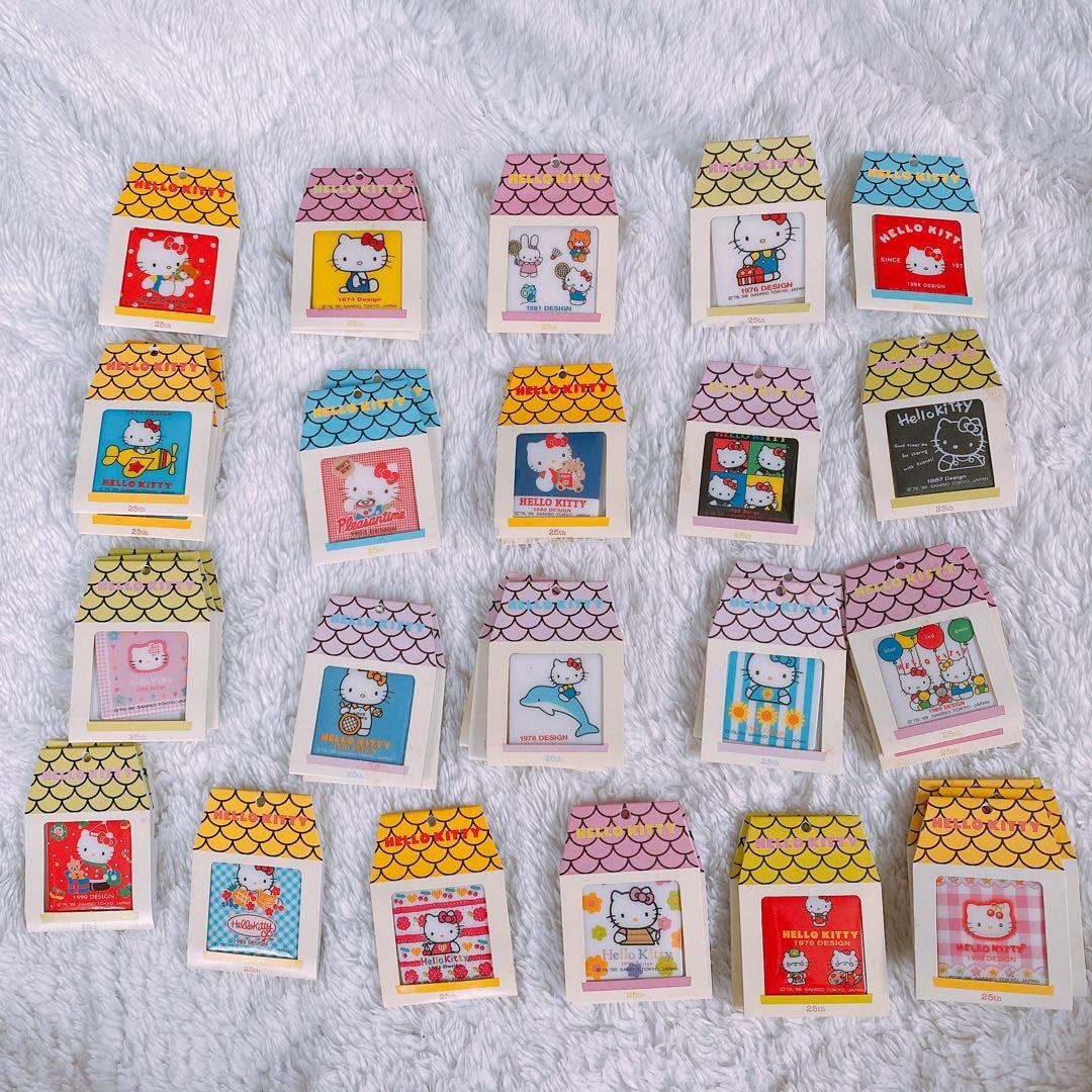 レア！非売品　25th記念ハローキティシール　21枚