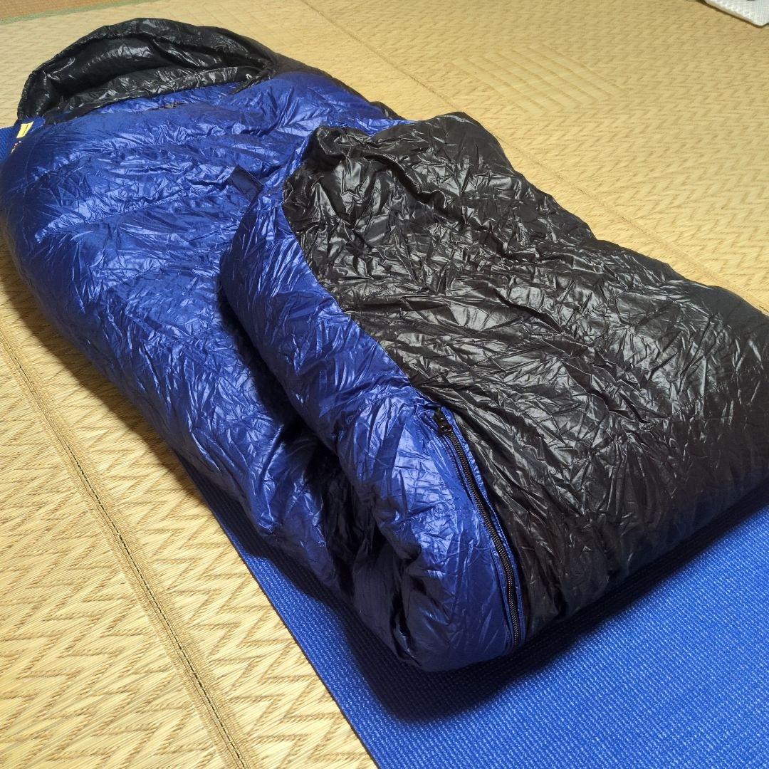 【美品】ISUKA Air450 イスカエア450Xショート 寝袋シュラフ
