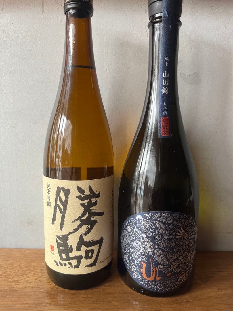 勝駒・純米吟醸、産土・四農醸、山田錦　720ml 2本セット