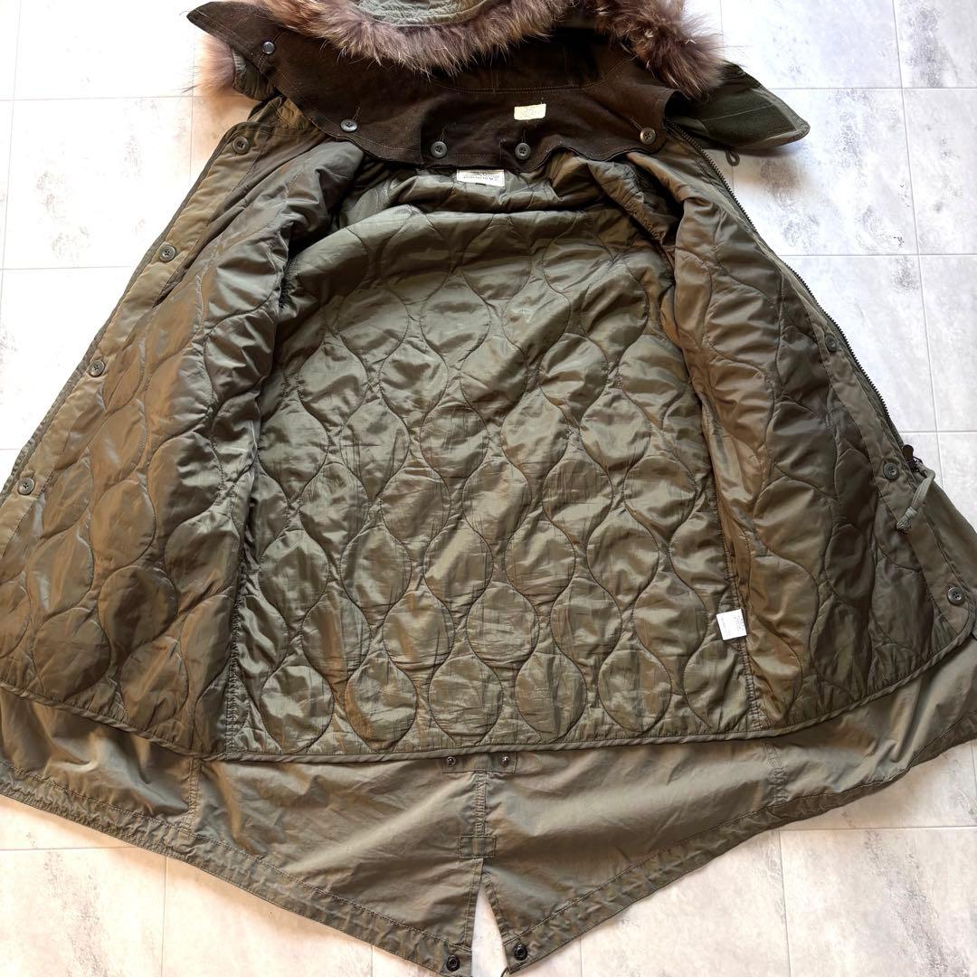 【美品】アヴィレックス M-65 フィッシュテール モッズパーカー ライナー付き