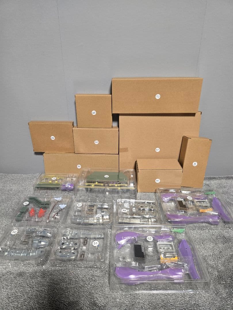 未使用　デアゴスティーニ　エヴァ初号機1～100+特典付　オプションフルセット