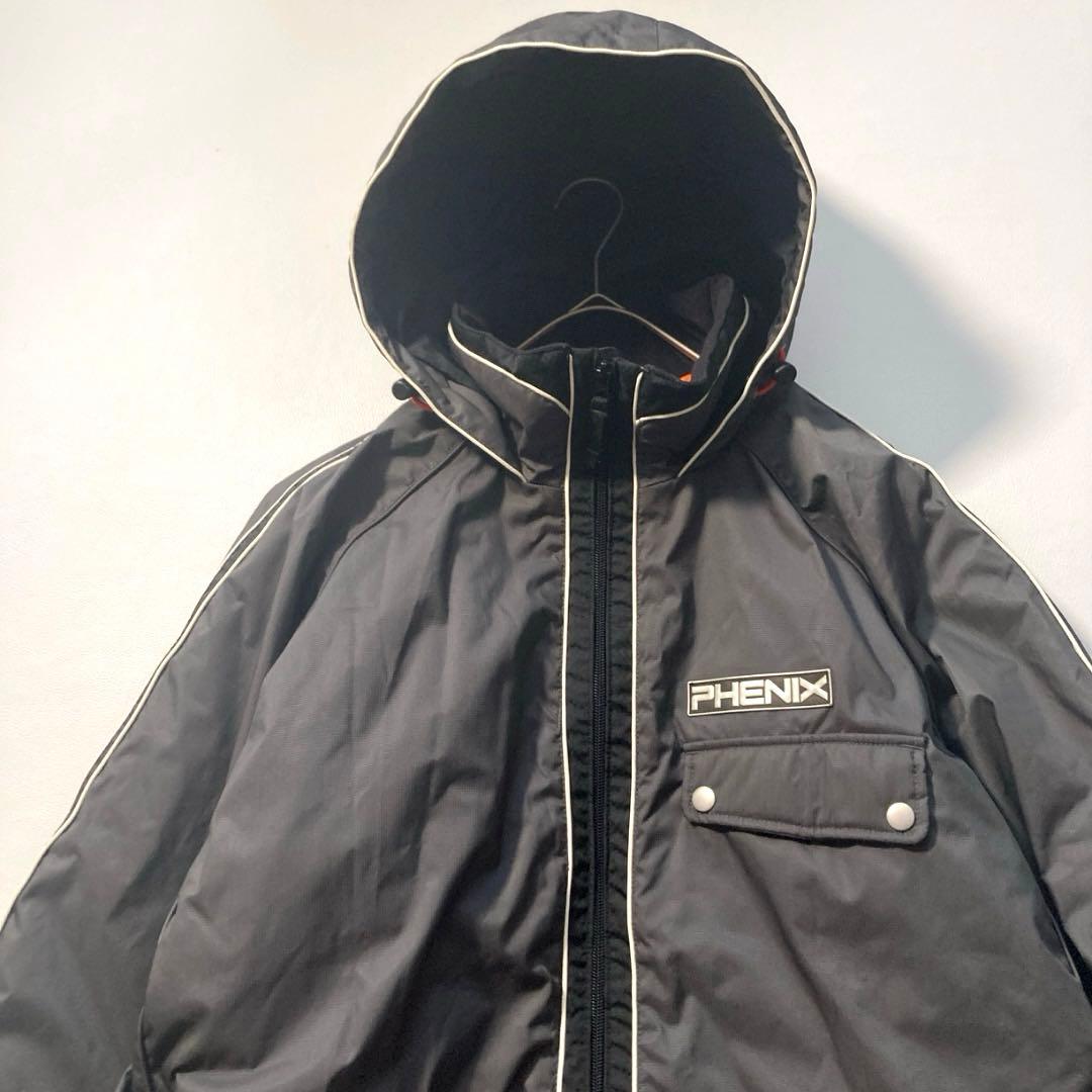 【ビッグサイズ】PHENIX スキージャケット XO 中綿 オレンジ裏地 グレー