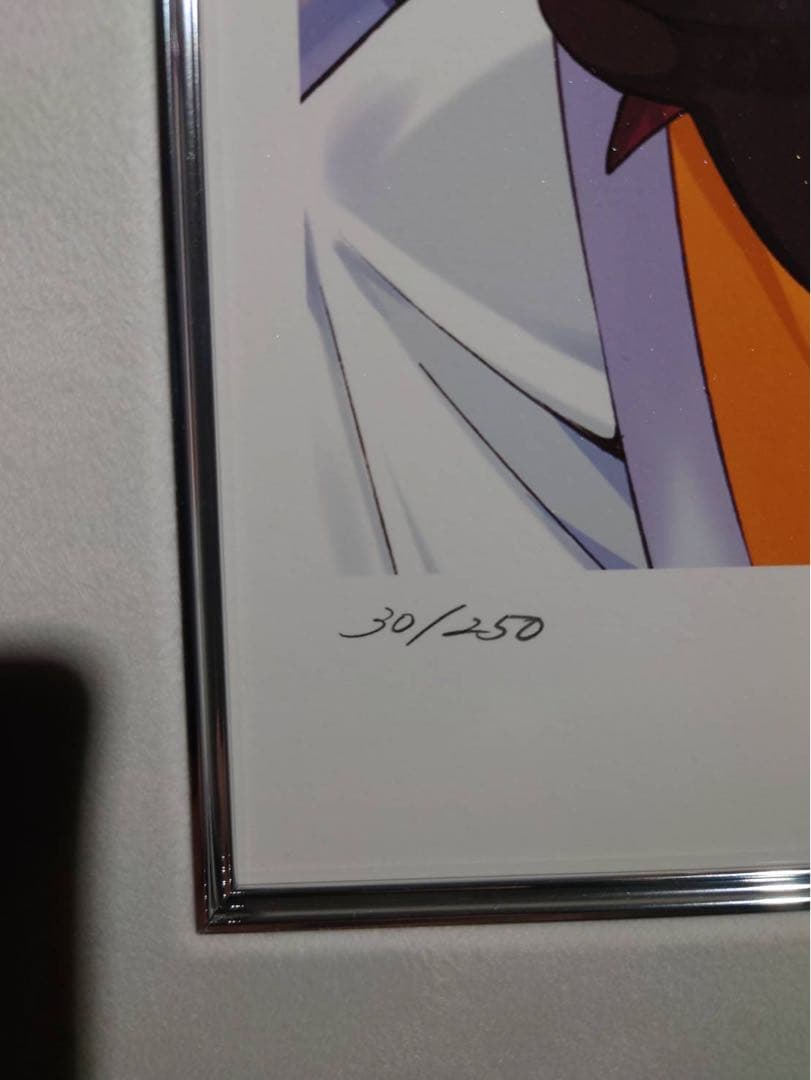 アールビバン　三嶋くろね 版画　フレーム入り