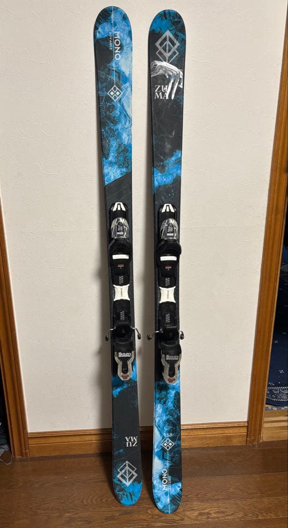 ZUMA MONO ADVANCEスキー板ツインチップ158