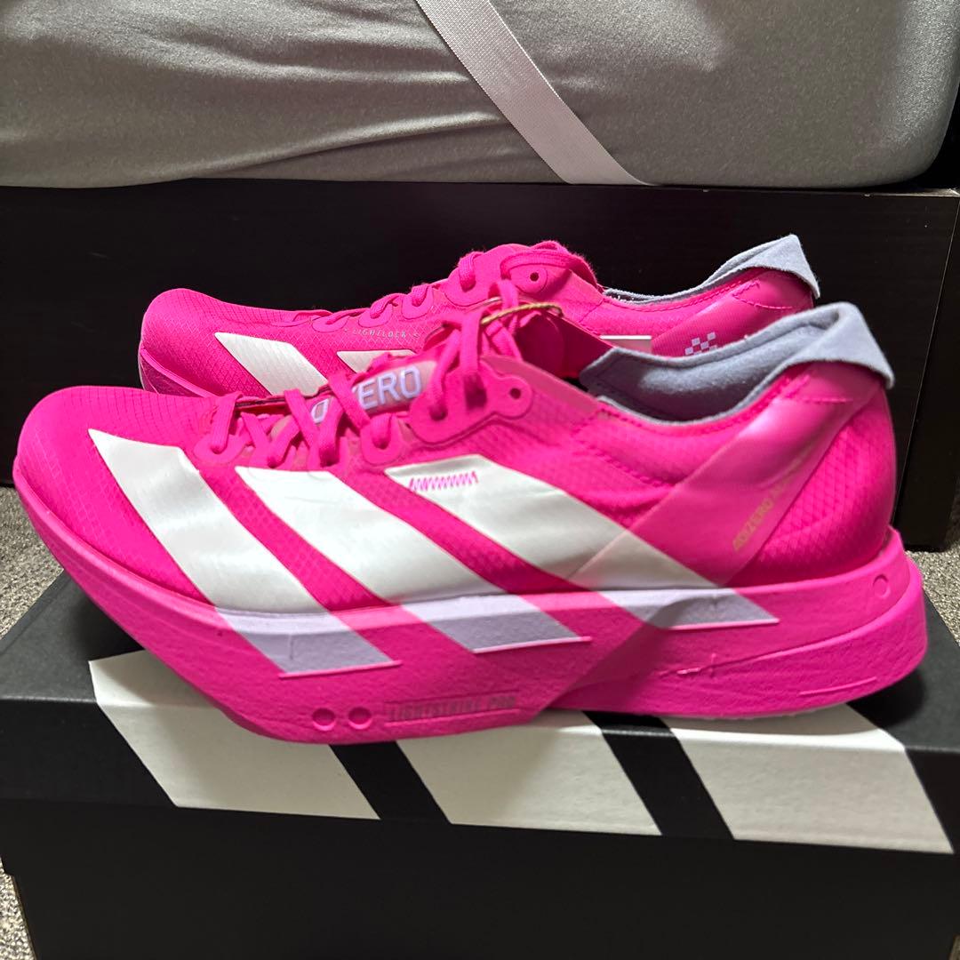 【新品未使用】アディダス アディゼロ アディオスプロ4 メンズ 25.5cm