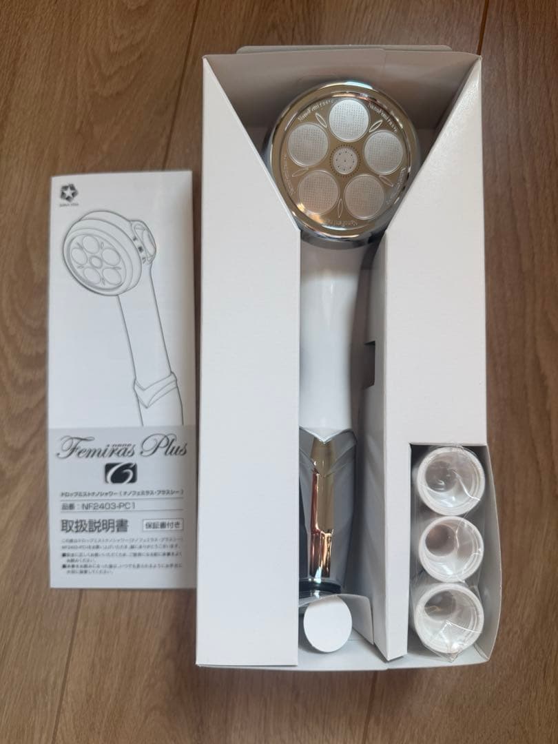 ジャパンスター ナノバブルシャワーヘッド プラスＣ NF2403-PC1