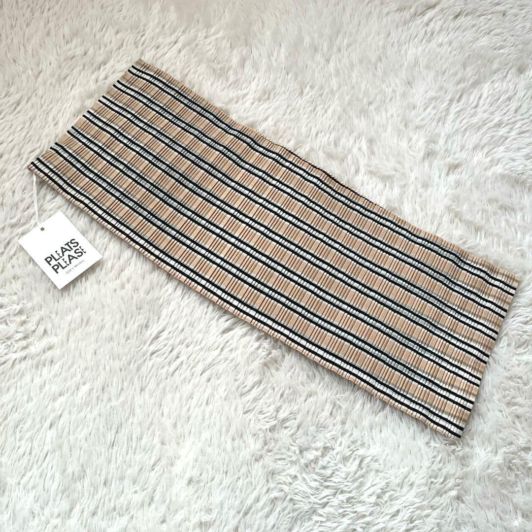 タグ付き【プリーツプリーズ】ネックウォーマー　ヘアバンド　チェック