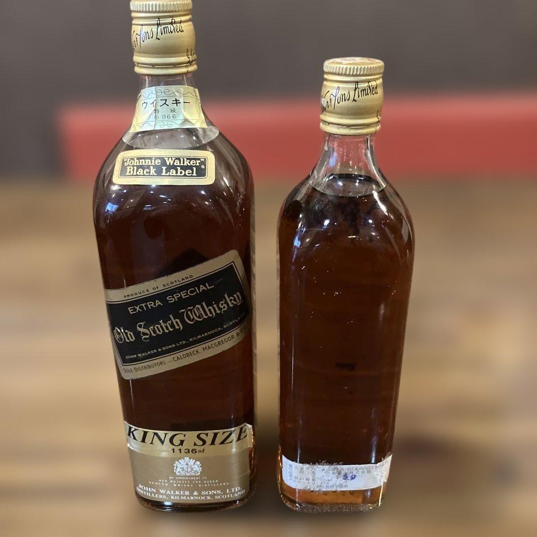 ウイスキー Johnnie Walker Black Label KING SIZE