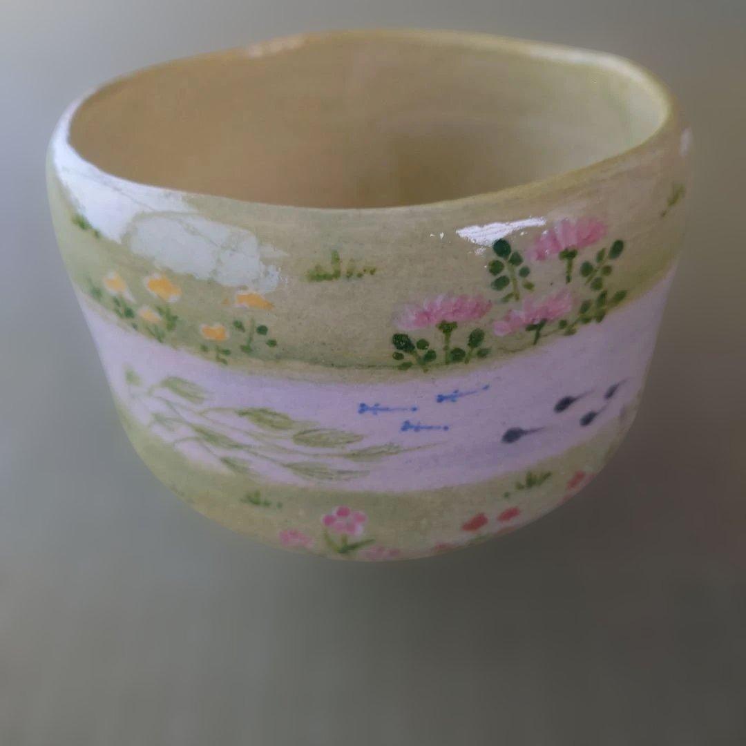 京焼　楽焼　楽入窯　抹茶茶碗　茶道/茶道具