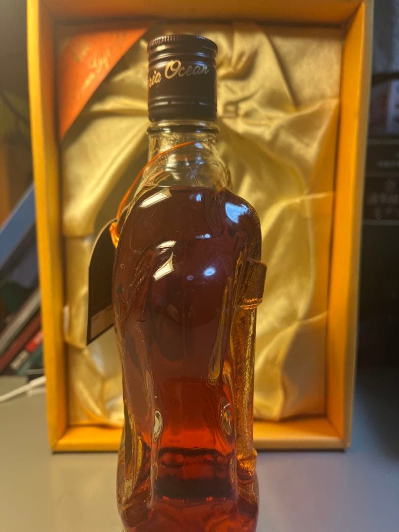 GLORIA OCEAN ウイスキー 船型ボトル