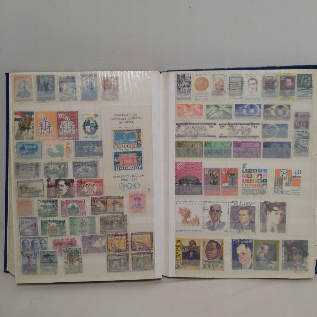 切手　外国/海外　使用済(一部未使用)　約1900枚 まとめ売り　中南米諸国中心