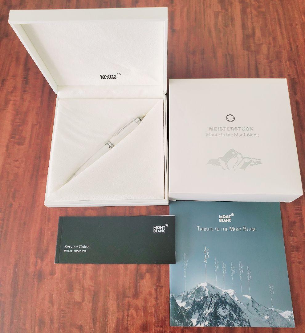 MONT BLANC ホワイト ボールペン