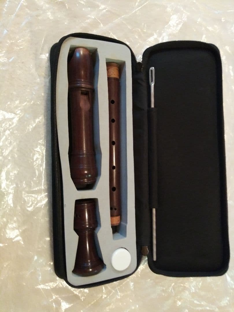 タケヤマ・アルトリコーダー(TA442R)ローズウッド、ケース付き
