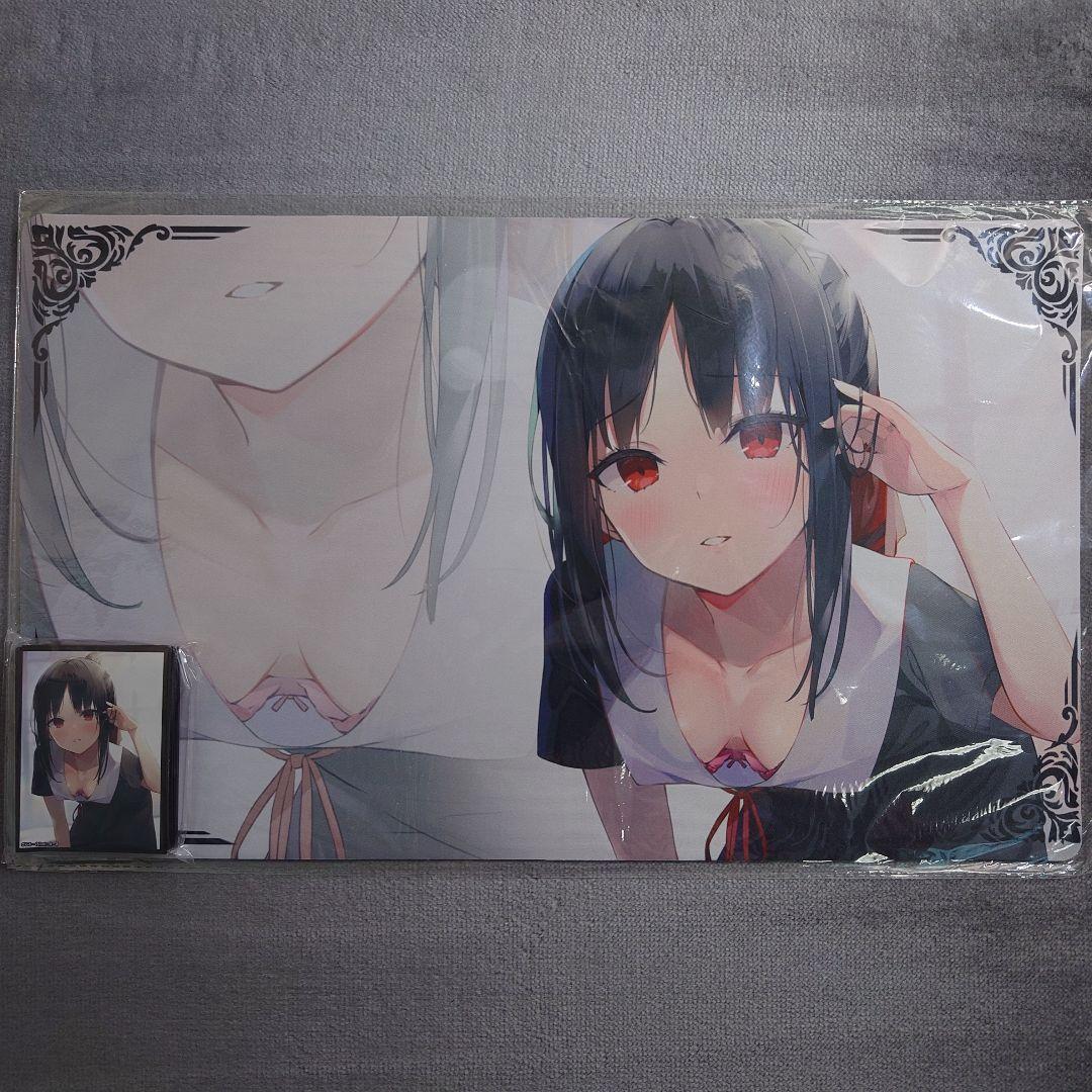 α1 かぐや様は告らせたい 胸元&下着&下着 四宮かぐや スリーブ&プレイマット
