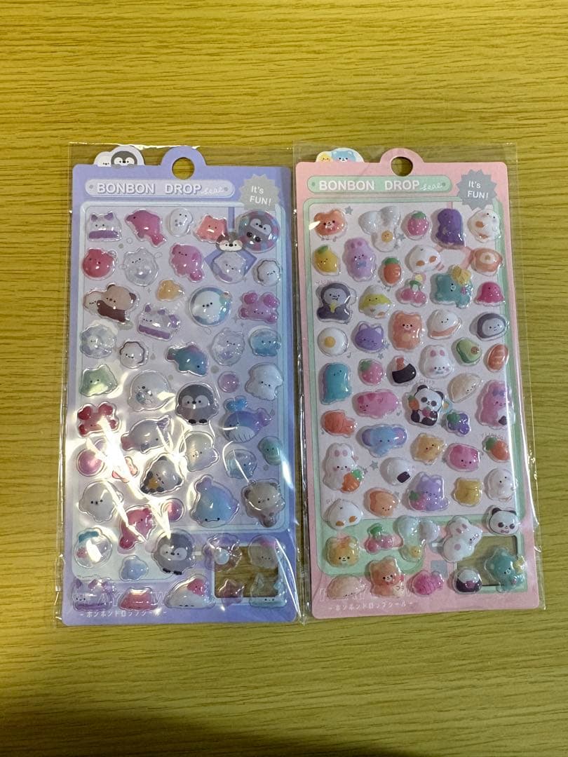 【値下げ価格】ボンボンドロップ 水入 シール ちいかわ スヌーピー 他 23枚