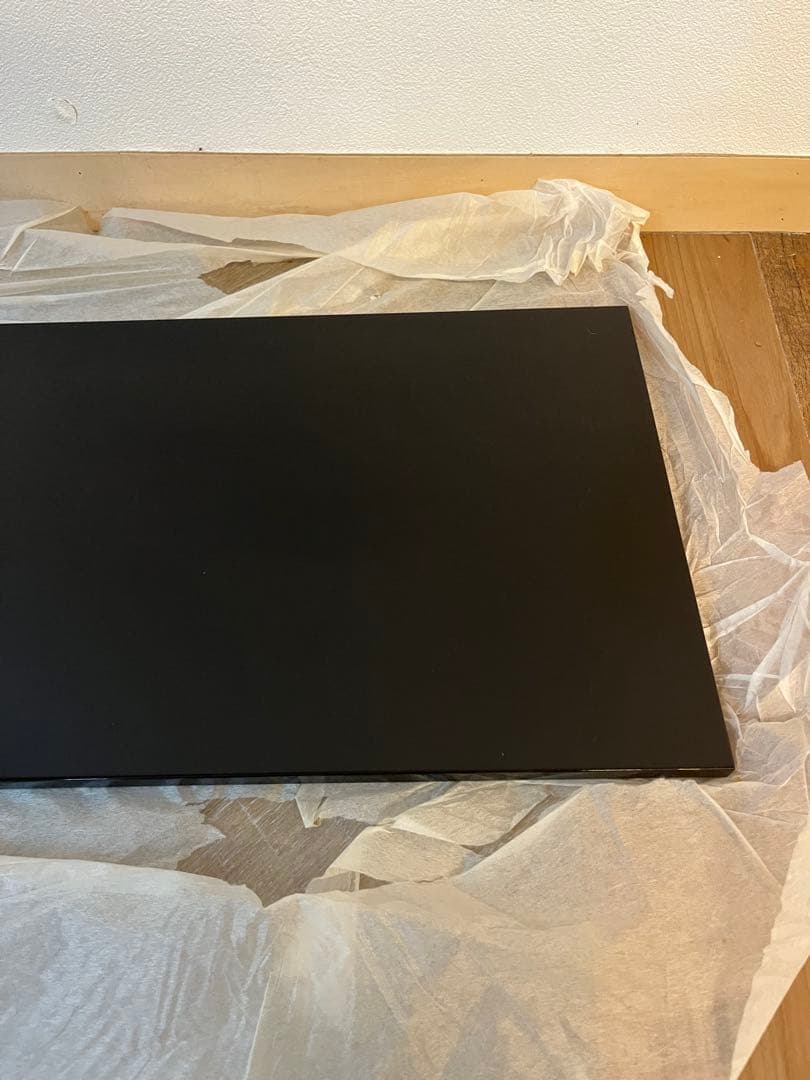 美品 茶道具 輪島塗 黒真塗 長板 炉用 風炉用 壱双 共箱 木製漆器