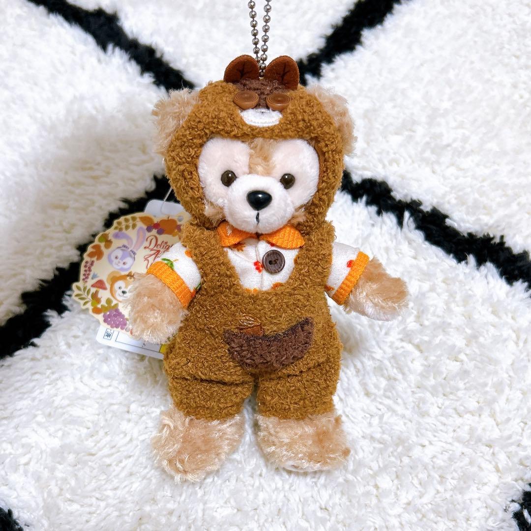 ダッフィー 秋のぼうけん ぬいぐるみバッジ