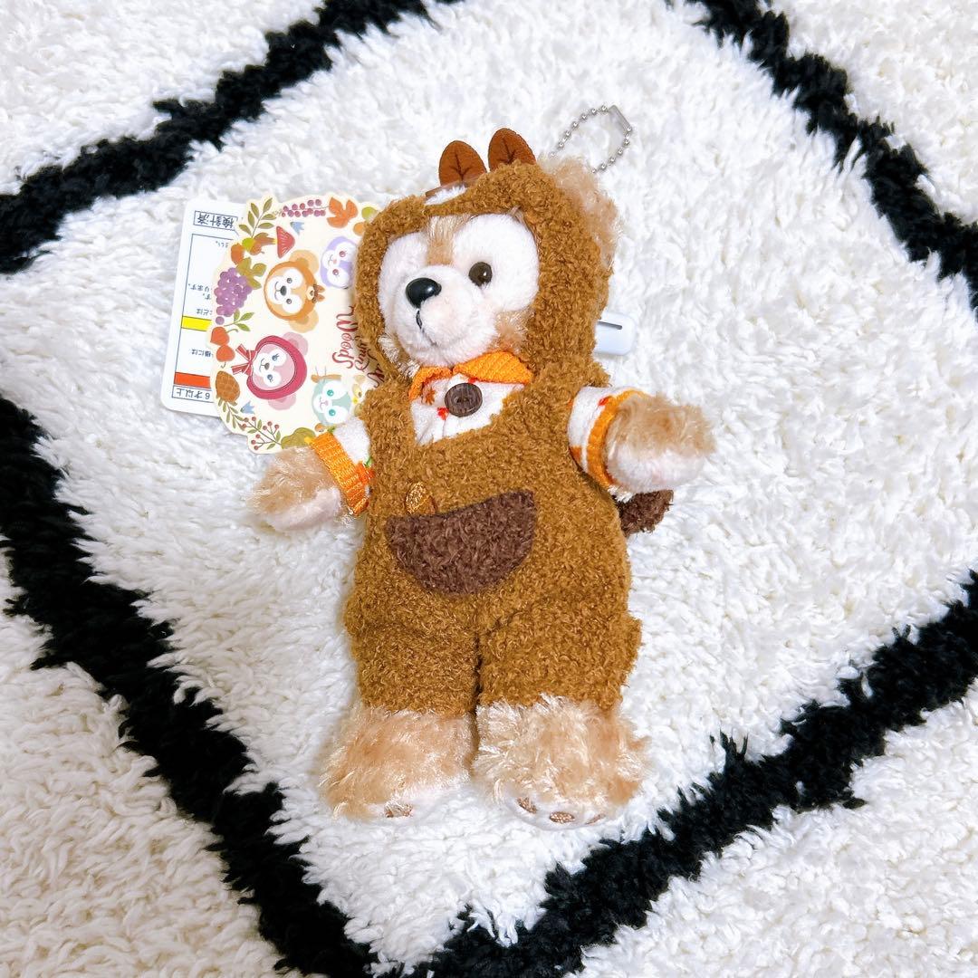 ダッフィー 秋のぼうけん ぬいぐるみバッジ