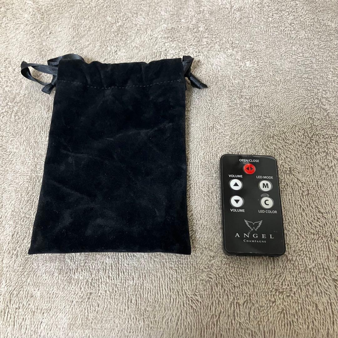 ANGEL egg オレンジ（エンジェルエッグ）空瓶・ケースセット　リモコン付き