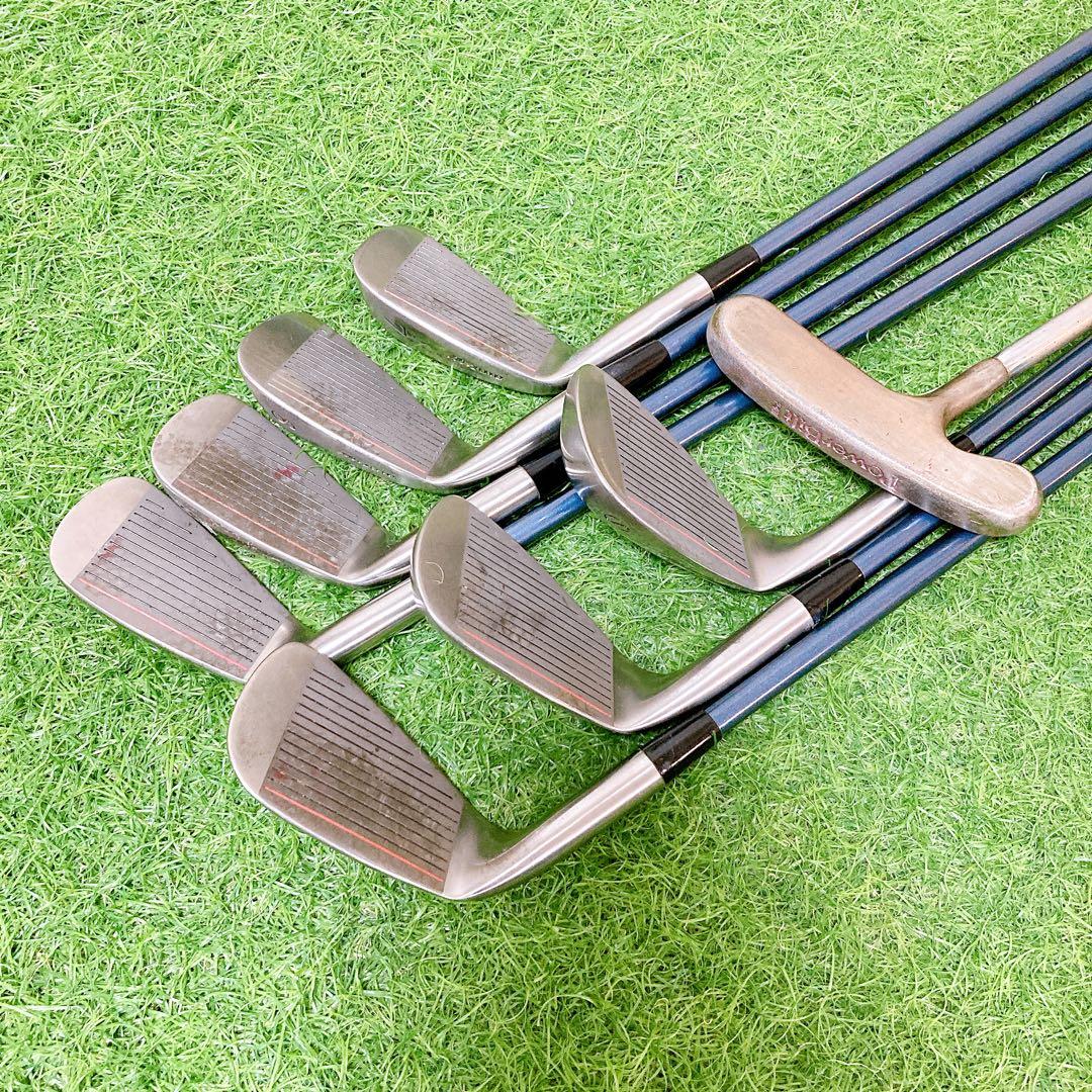 2.バックほぼ未使用　キャロウェイレバ　ゴルフクラブ　レディースセット