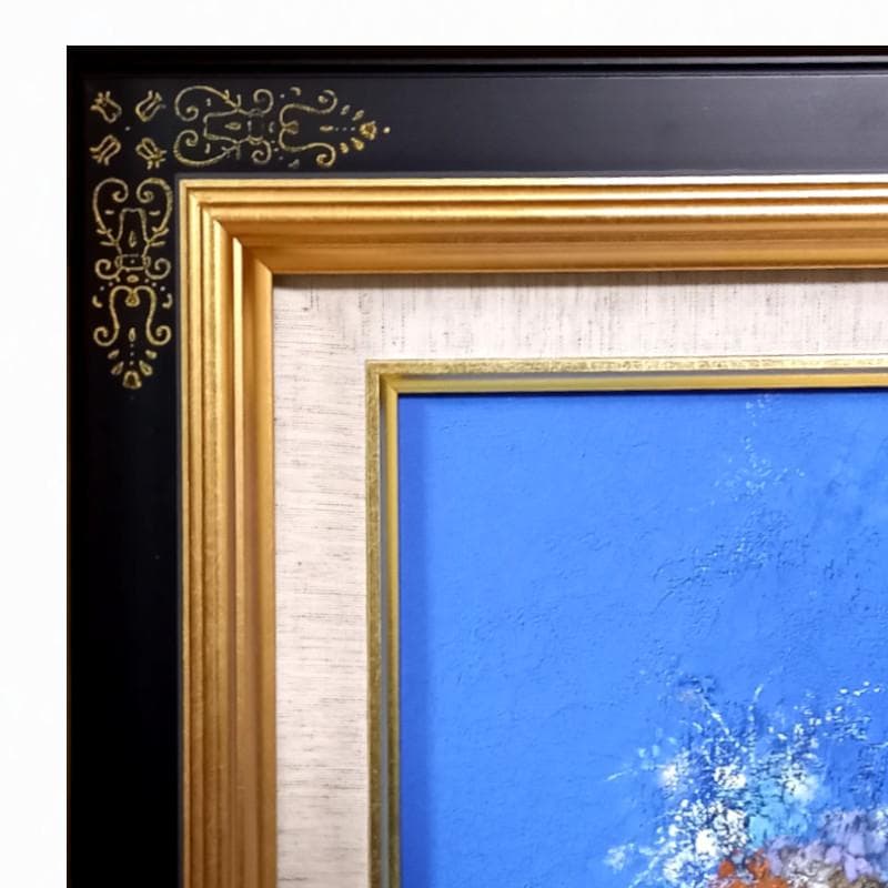 ☆佐々木栄松☆「 湿原のフローラ 」油絵 P10号 新品額!