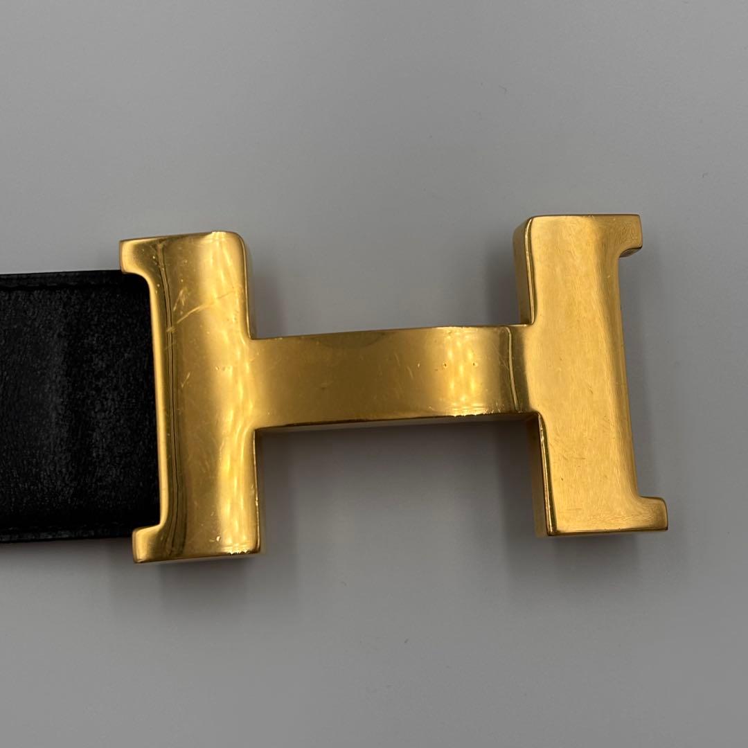 ❣️美品❣️HERMES エルメス コンスタンス H金具 ゴールド ベルト レザー