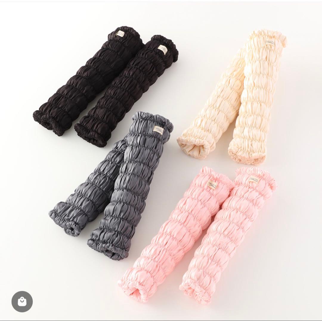 【田中みな実さん愛用】イオンドクター シルクレッグウォーマー(2本組) 38cm