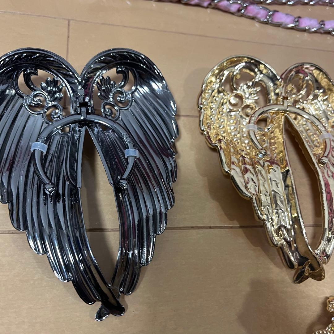 エンジェルシャンパン 空箱×4　フィリコ メタルエンジェルウィング×3