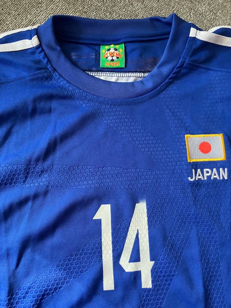 【4枚セット】ノーブランド サッカー日本代表　ユニ　久保　香川　武藤　長谷部