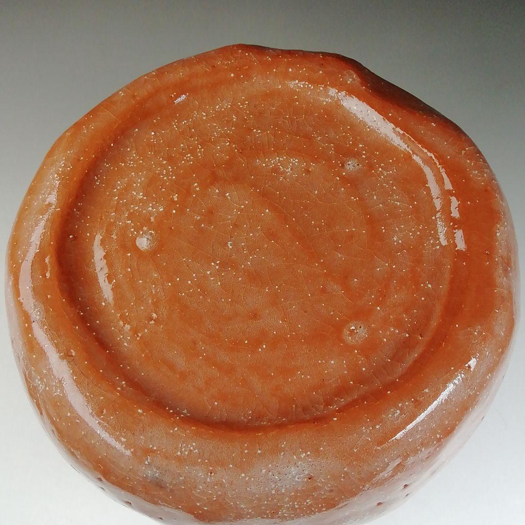 Ｔ９９４　水指　『赤楽　水指』『楽入 造』　共箱　茶道具