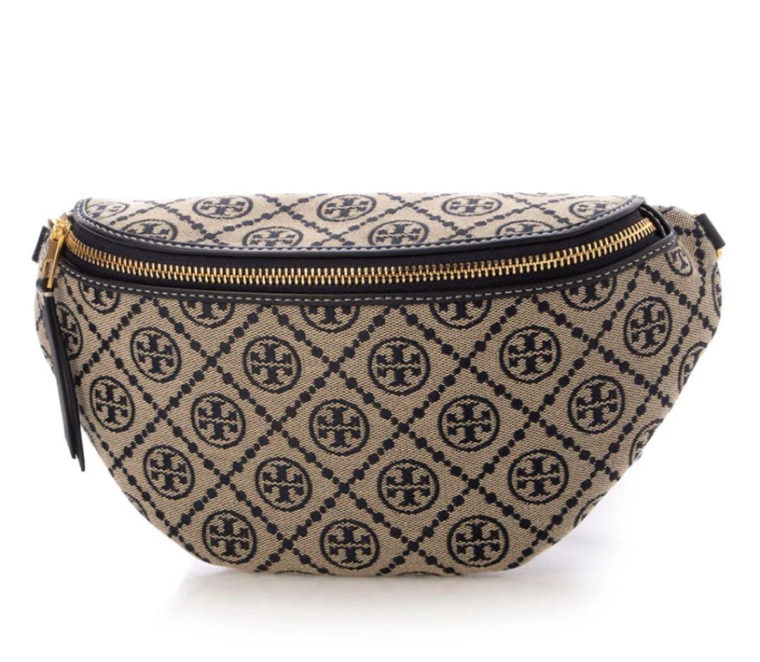 【新品】トリーバーチ　Tモノグラム ベルトバッグ